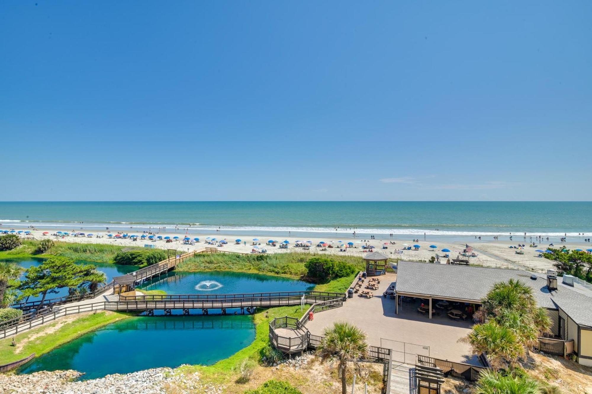 Renovated Oceanfront Resort Condo With Balcony Myrtle Beach Dış mekan fotoğraf